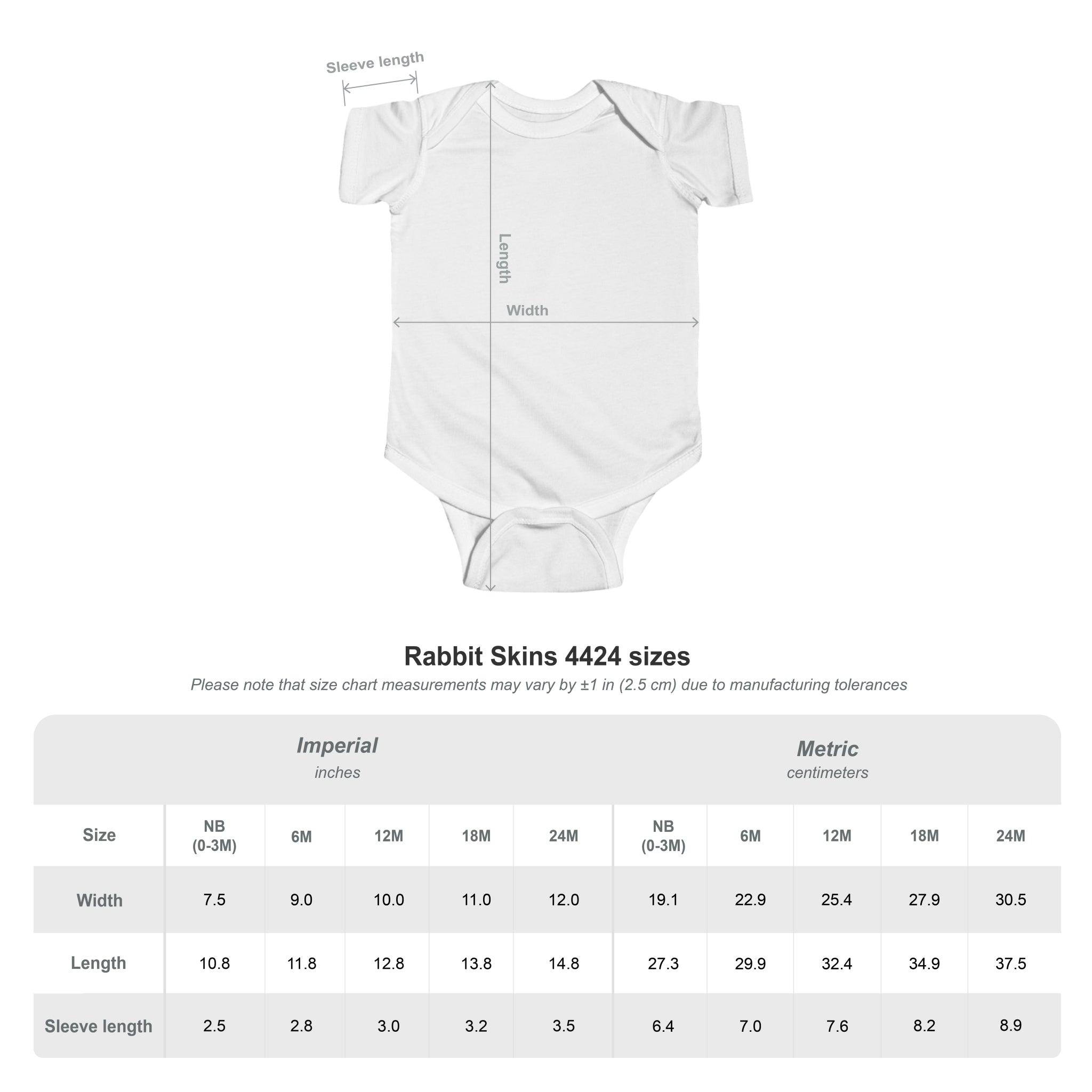 Made in the 20's Infant Bodysuit