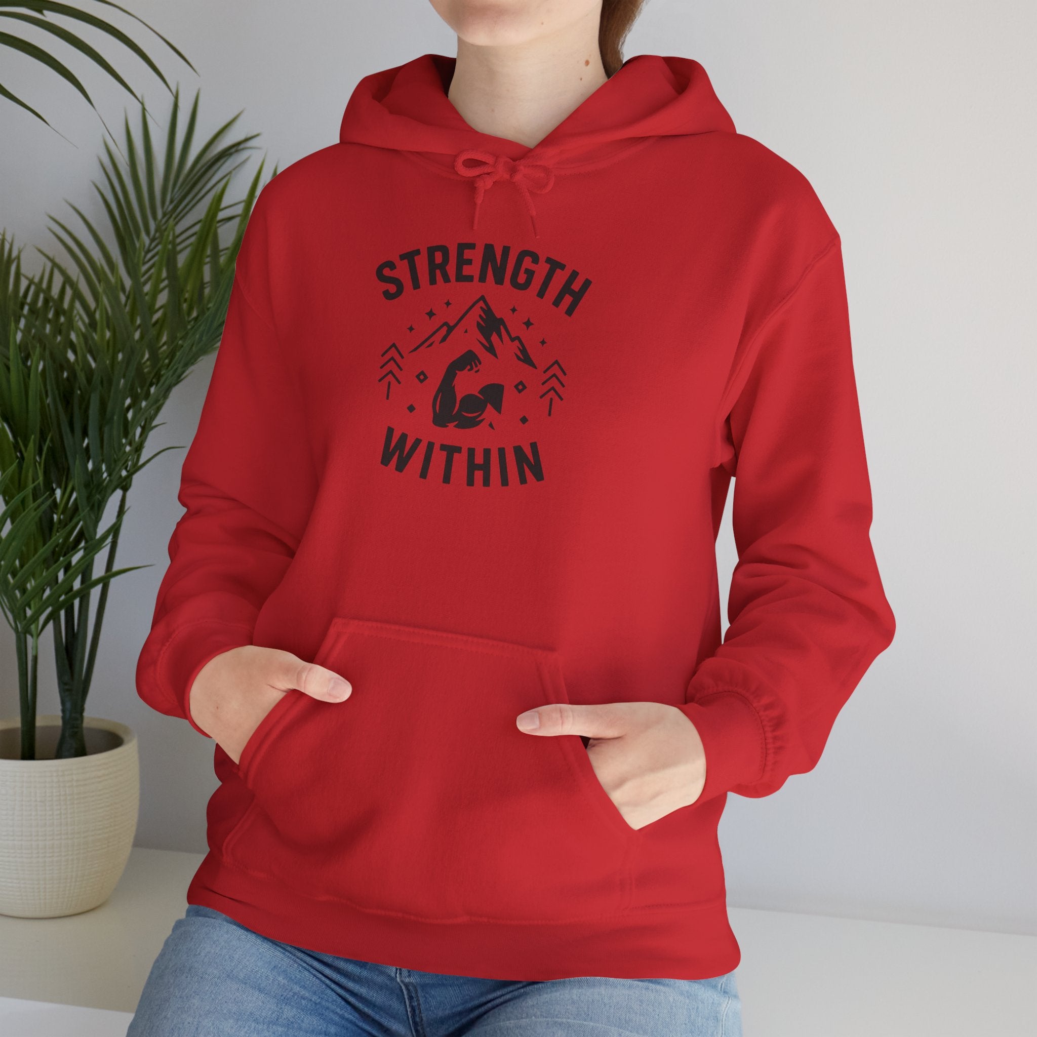Strength Within Unisex Hooded Sweatshirt